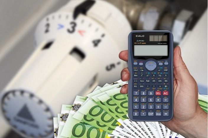 Heizung Taschenrechner